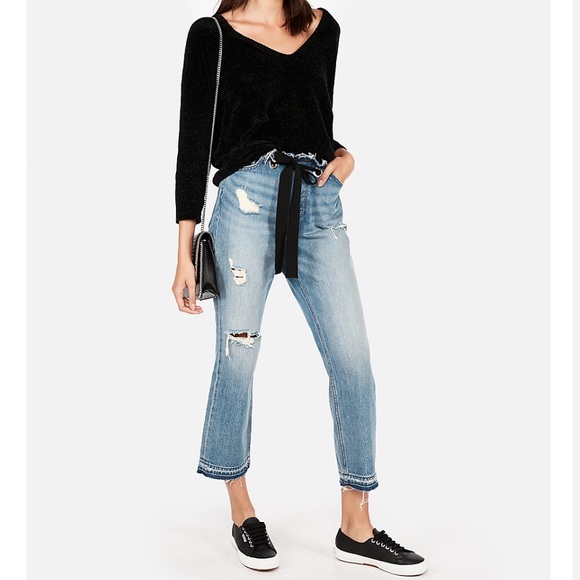 express ankle high rise